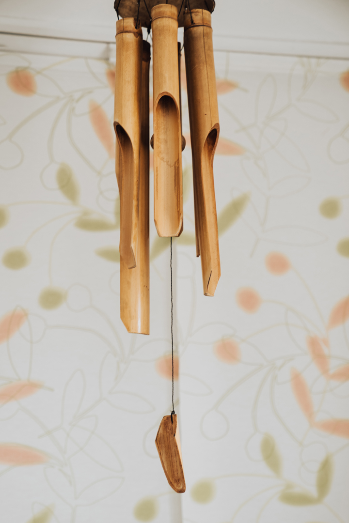 Windspiel aus Holz Windspiel aus Holz